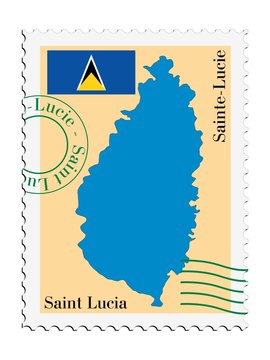 mail to/from Saint Lucia
