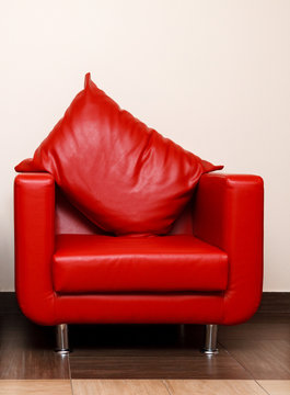 Red Leather Chair