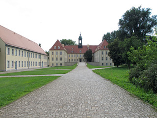 Fototapeta na wymiar W Brandenburgii zamek Elsterwerda