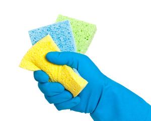 Holding Sponges