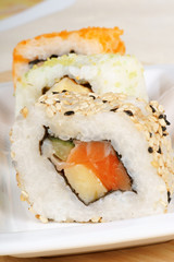 Sushi close-up