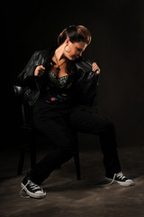 Portrait of Teen Posing