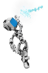 Blue Screen Robot, Data Box Catch