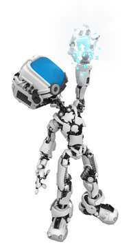 Blue Screen Robot, Data Box Hold
