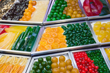 Goodies on a market