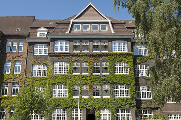 Jugenstilgebäude in Kiel, Deutschland