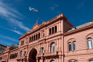 Wall murals Buenos Aires Casa Rosada (Pink House) Presidential Palace of Argentina