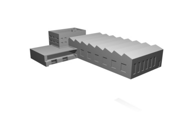 Fototapeta premium Fabrik