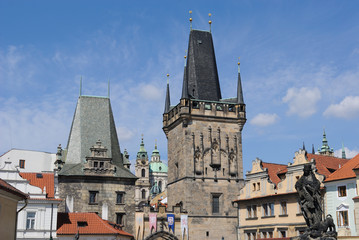 Fototapeta premium Prague Roofs