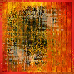 Abstract untidy ancient background in scrapbooking style