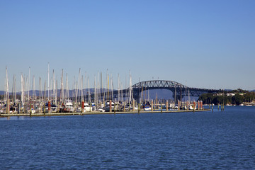 Obraz premium Auckland Harbour Bridge
