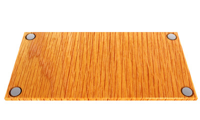 3d,Empty wooden plate