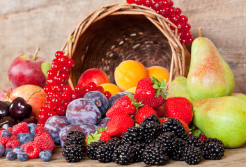 Fresh Fruits in Summer