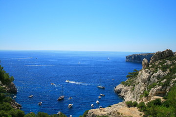 littoral à Marseille en France