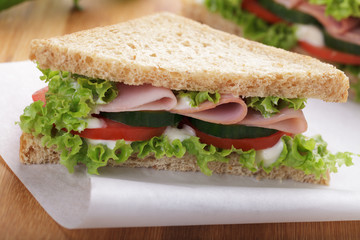 Schinken Sandwich
