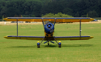 Altertümliches Flugzeug © frankoppermann