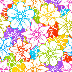 Floral seamless background