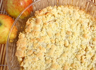 crumble aux pommes