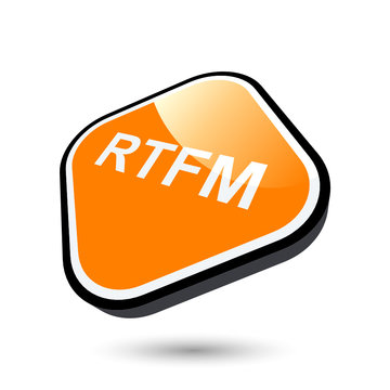 rtfm bedienungsanleitung zeichen symbol icon