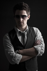 Obraz premium Handsome Male in Sunglasses