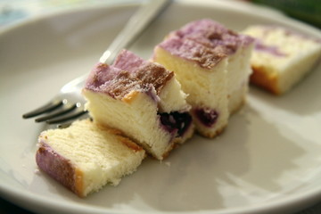 Japanese Blueberries Cheese Cake