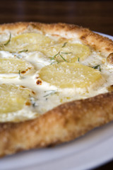 Potato Cheese Pizza