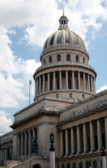 Fototapeta na wymiar Capitol budynku w Hawanie