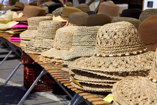 Hat Stand at Market