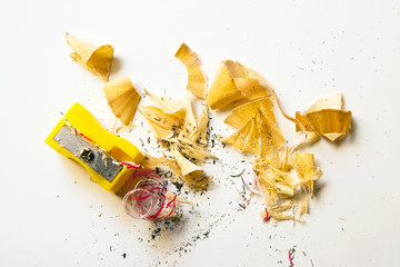 isolated of sharpener