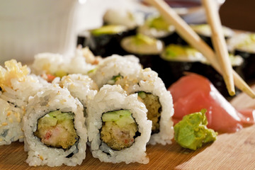 Sushi rolls