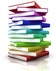 stack of books