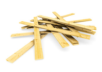3d  a pack of wood boards