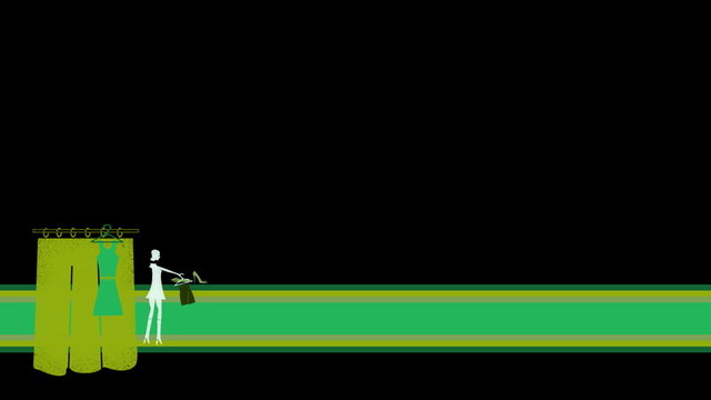 Motion Designer's Toolkit. Green title plates with Alpha chanal.
