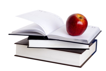 apple and books