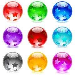 Glossy spheres
