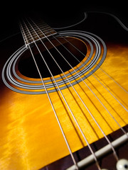 Obraz premium gitara akustyczna