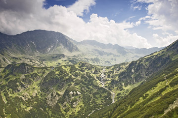 Naklejka premium High mountain in Europe - Tatras. Poland.