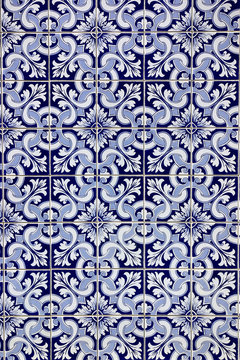 Portuguese blue tiles.
