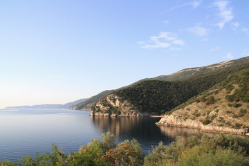Obraz na płótnie Canvas Adriatyk i wybrzeże wyspa Cres Chorwacja