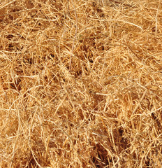 abstract background made from straw