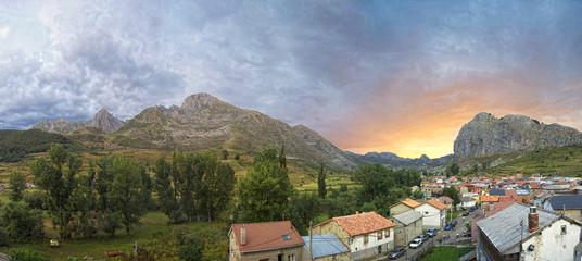 Atardecer en Maraña.