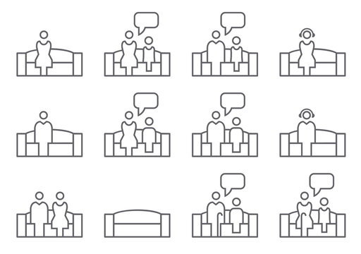 Icon Set Couch