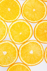 orange slices background