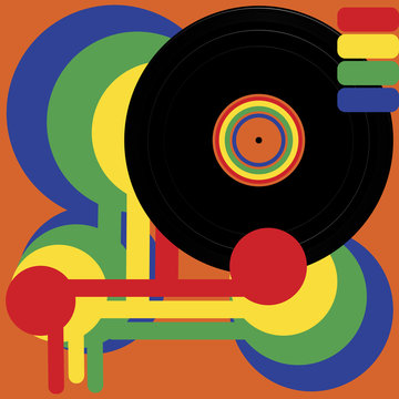 Retro Party Background