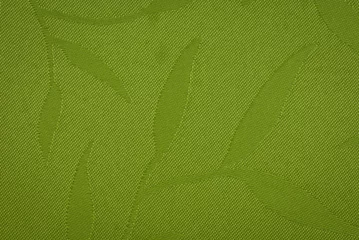 Aluminium Prints Dust Floral green fabric
