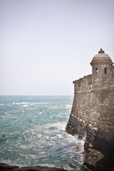 Castillo de San Sebastián en Cádiz