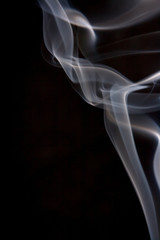 Naklejka premium Abstract background of beautiful color smoke waves.