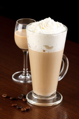 coffee with cream liqueur