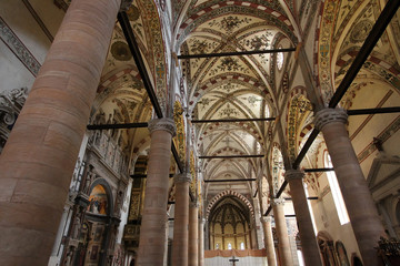 St. Anastasia church in Verona