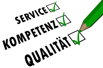 Service - Kompetenz - Qualität  - V 2.1